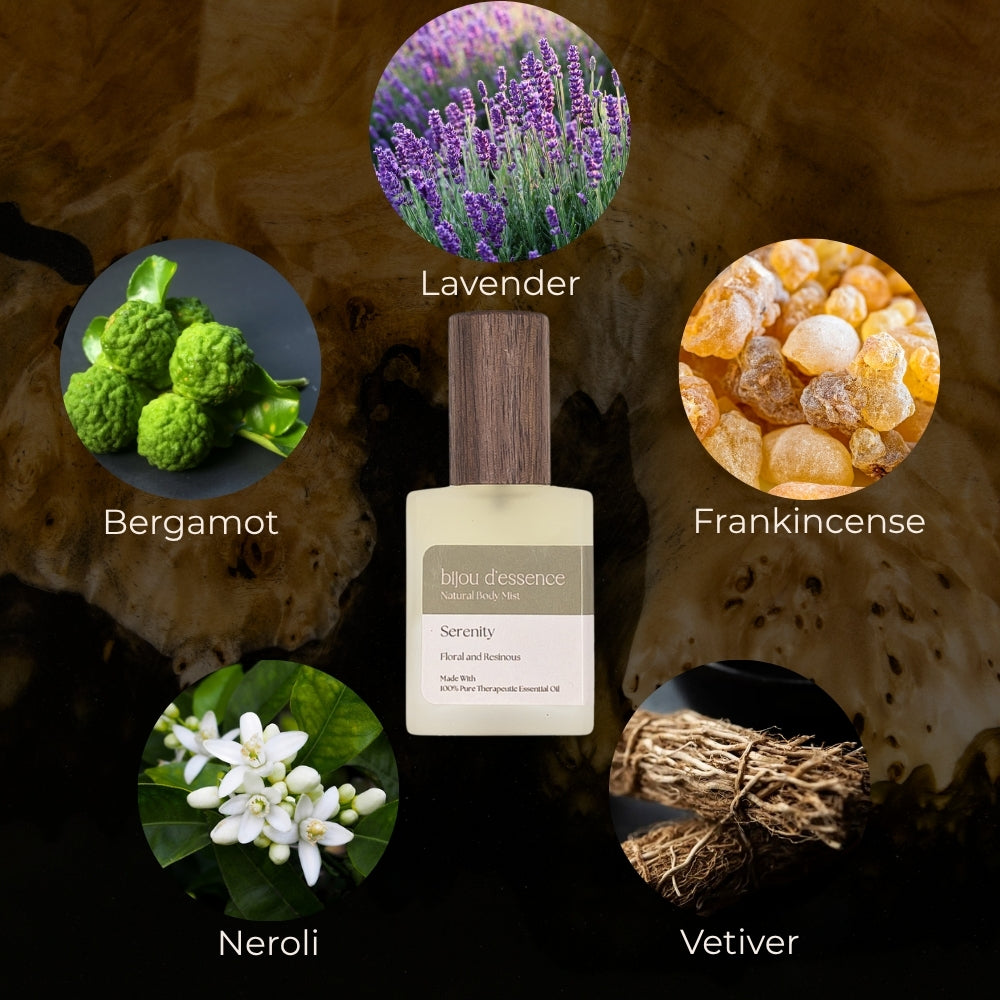 "Serenity" Essential Oil Natural Body Mist