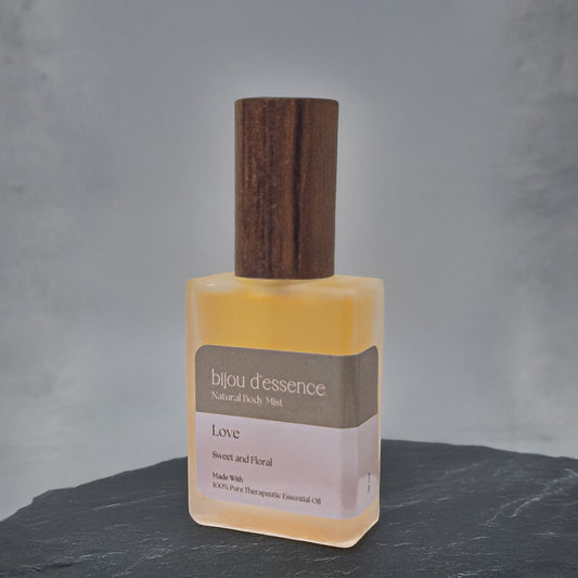 "Love" Essential Oil Natural Body Mist
